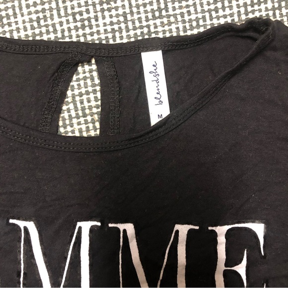 ASOS Femme Fatale print t-shirt 🐼 black and white 🐼 size medium - Picture 10 of 10